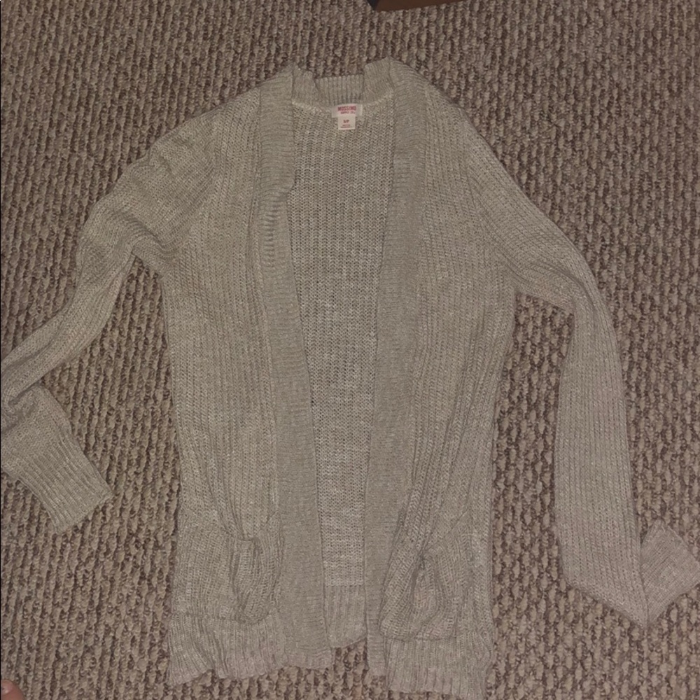 Light beige knit sweater